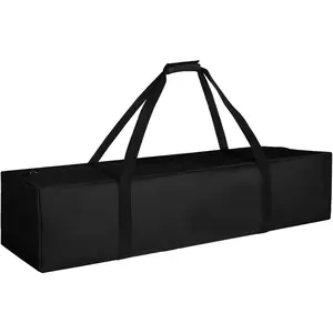 35inch Sports Duffel Travel Bag, 28L Extra Large Duffel Luggage Bag with Upgrade Zipper, Water Resistant & Foldable Equipment Storage Bag for Fishing Tripod Tent Umbrella