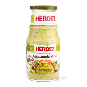 Herdez Guacamole Salsa, Medium 15.7 oz