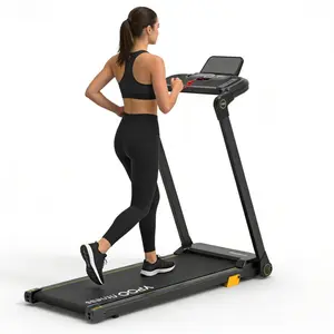 Foldable Walking Pad Treadmill with Incline, Quiet Portable Under Desk Treadmill for Home Office, Wide Running Belt, Compact Design for Apartments, Walking and Cardio Exercise