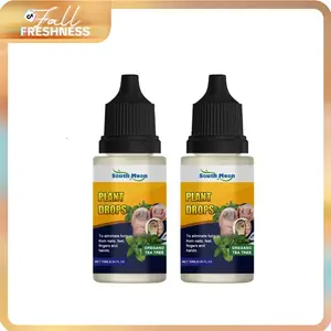 Nail Care Moisturizer with Basil Leaf Extract, Tea Tree Oil & Lavender Essential Oils for Nail Fungus Prevention and Manicures - Plant Treatment nail growth oil