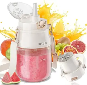 [LIVE-F]Prasky Portable Blender 27oz - Festive Holiday For Shakes& Smoothies Personal Smoothie blender  USB-C Charging (Power Bank/Computer Compatible), BPA-Free, Dishwasher Safe for Gym, Travel & Kitchen，food，juice，BLACK FRIDAY