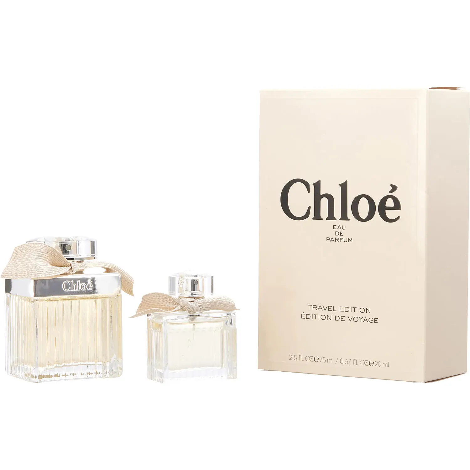 Chloe Set-Eau De Parfum Spray 2.5 Oz & Eau De Parfum Spray 0.67 Oz (Travel Offer) For Women