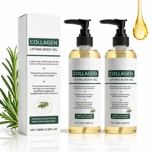 Collagen Lifting Body Oil After Shower, Hydrating Collagen Oil For Body, Moisturizing Anti Aging for Women & Men, Helps Soften Appearance of Crepey Skin for All Skin Types
