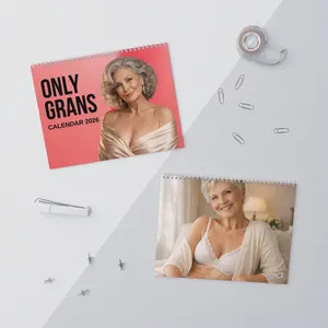 Only Grans - 2026 Calendar  Funny Christmas Gift Idea  Present  Gag Idea  Secret Santa  Gift for him