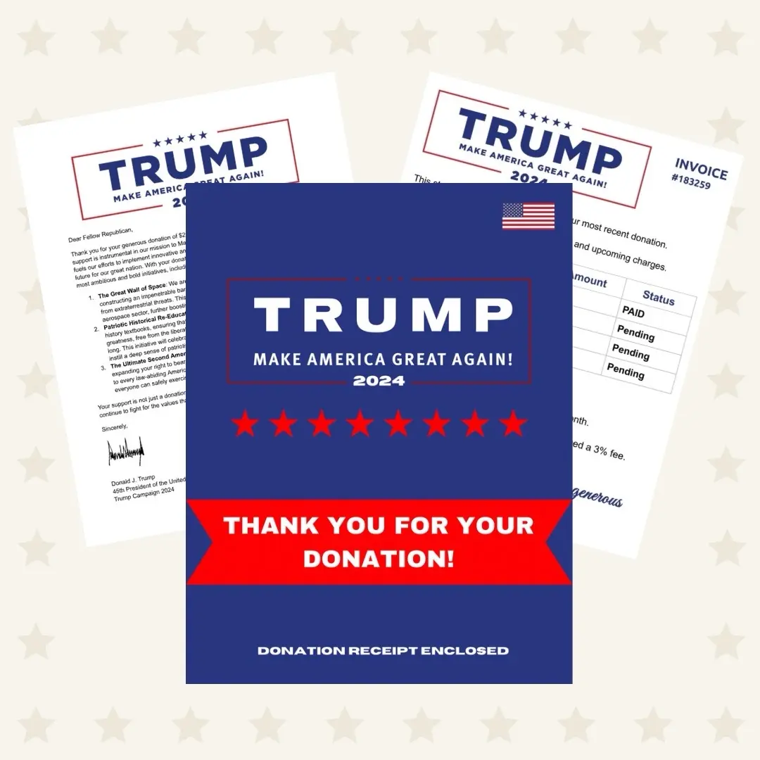Funny Donald Trum Prank Envelope (Trum Funny Prank Envelope - Trum Prank - Donald Trum Prank)