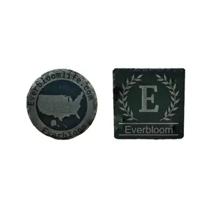 Custom Engraved Slate Coasters - Personalized with Name, Monogram, or Initials - Perfect for Weddings, Housewarming, and Gifts - Tableware