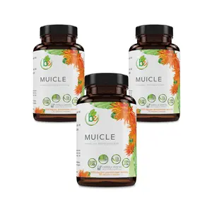 VIRAL 3 Pack Special Bundle Muicle Capsules Forte – 90 Count (1200 mg per Serving) Justicia Spicigera (Mexican Honeysuckle,Firecracker Bush, Moyotli)Natural Herbal Dietary Supplement,100% Natural,Vegan– Made in USA– by BexpertsUSA