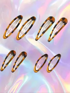 Vintage Leopard Pattern Hair Clips Set, Casual Versatile Hair Accessories for Women & Girls, Y2k Style Hair Clips for Party, Daily Decor