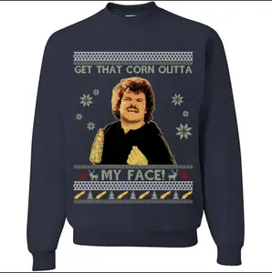 Get That Corn Outta My Face Ugly Christmas Shirt, Nacho Libre Xmas Sweatshirt, Casual Style, Gift for Him
