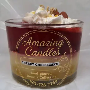 Cherry Cheesecake Candle