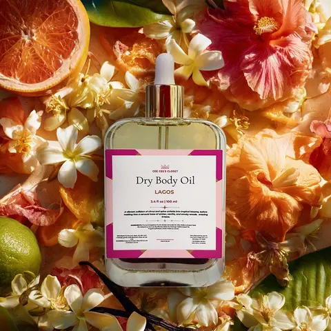 Lagos Dry Body Oil - Moisturizing Formula for Skin without Grease