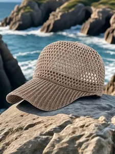 Unisex Summer Cap for Outdoor Sun Protection, Featuring a Breathable Mesh Design, Ideal for Fishing And Hiking