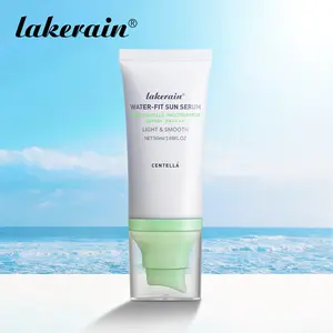 1 Piece Lightweight Centella Sunscreen, Waterproof Sun Serum SPF 50+ for Face & Body, Non-Greasy Sun Protectation, Daily Moisturizing Sunscreen for All Skin Type