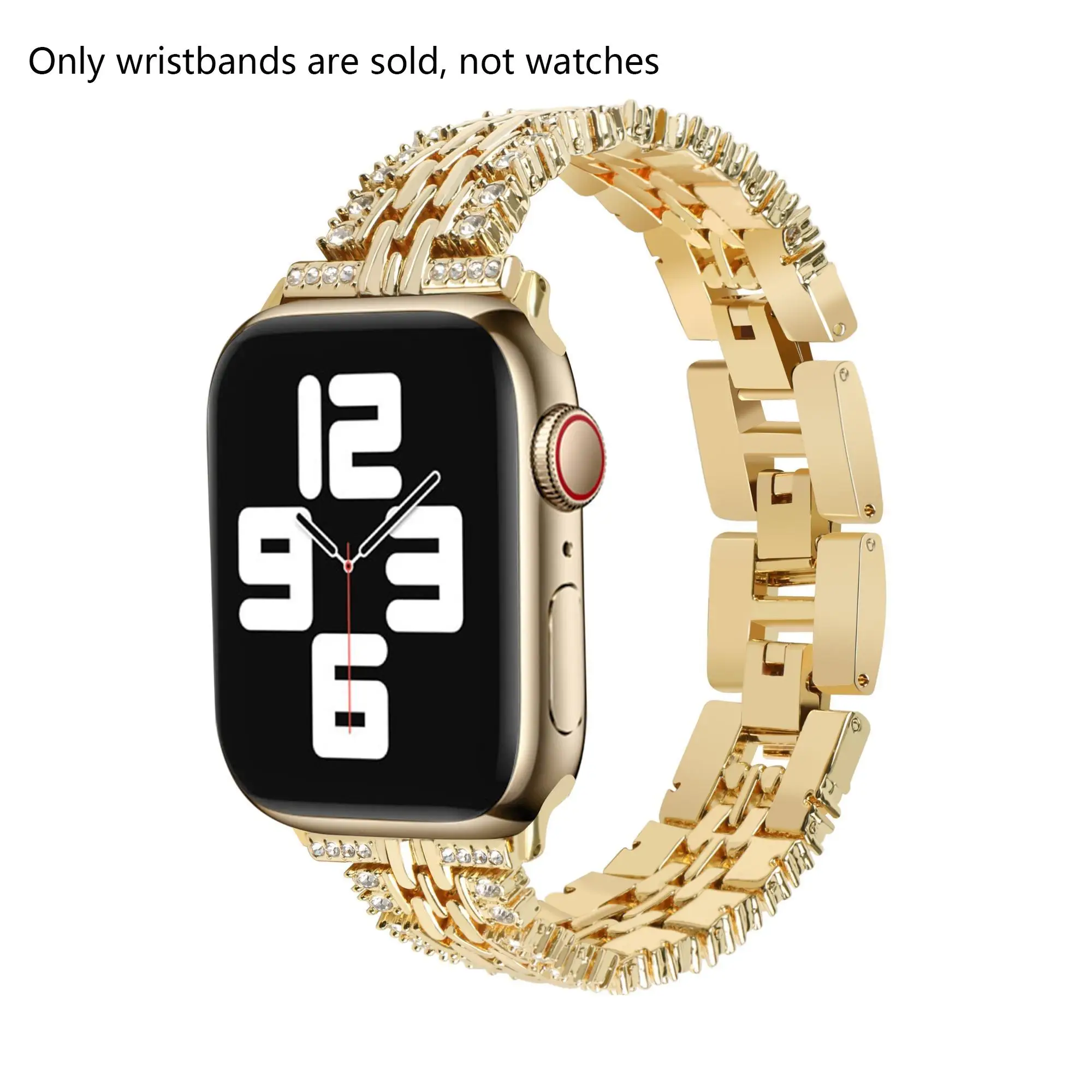 Watch Band & Watch Case (2 Counts), 1 Stainless Steel Watch Band & 1 Protective Case Set, Smart Watch Protective Kit Compatible With iWatch 8/7/6/5/4/