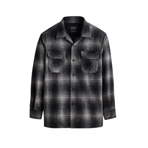Pendleton Board Shirt Plaid Grey Mix multi