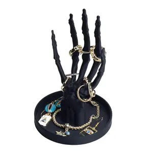 Skeleton Hand Jewelry Holder – Unique Display Stand for Rings, Necklaces & Bracelets