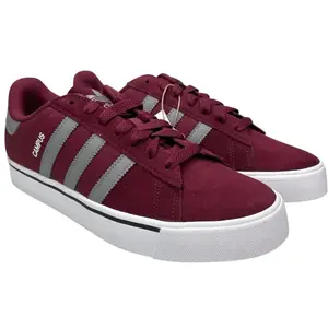 Adidas Campus Vulc Shadow Red Grey White Shoes Men's IF9286 New