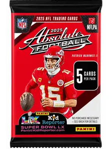 2025 Panini Absolute Football Gravity Feed Pack