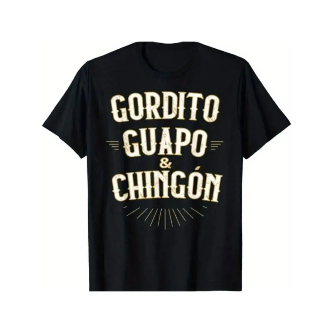 Summer t Shirts Chubby, Handsome and Awesome - Funny Mexican T-ShirtZjyfff,Men's