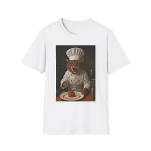 Chef Cat T-Shirt | Funny Vintage Cat Graphic Tee