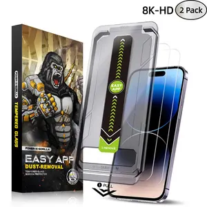 Diamond Screen Protector for Phone16/15/Pro Max/8K-HD Clear/Privacy Protection Phone Film-Dust Free Without Bubbles【2 Pack】Protective Film, Tempered Glass Shockproof Phone Protective Film, Fingerprint Proof Phone Screen Protector, Privacy Screen Protector