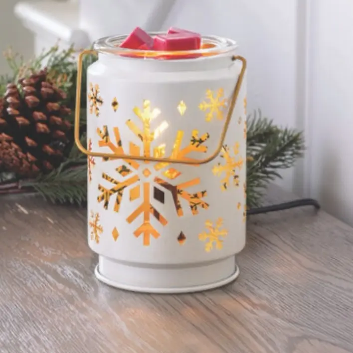 Snowflake Illumination Fragrance Warmer - Perfect for Cozy Nights