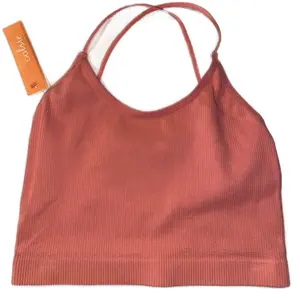 Colsie top size m light weight Cropped Ribbed Pink Womenswear Medium