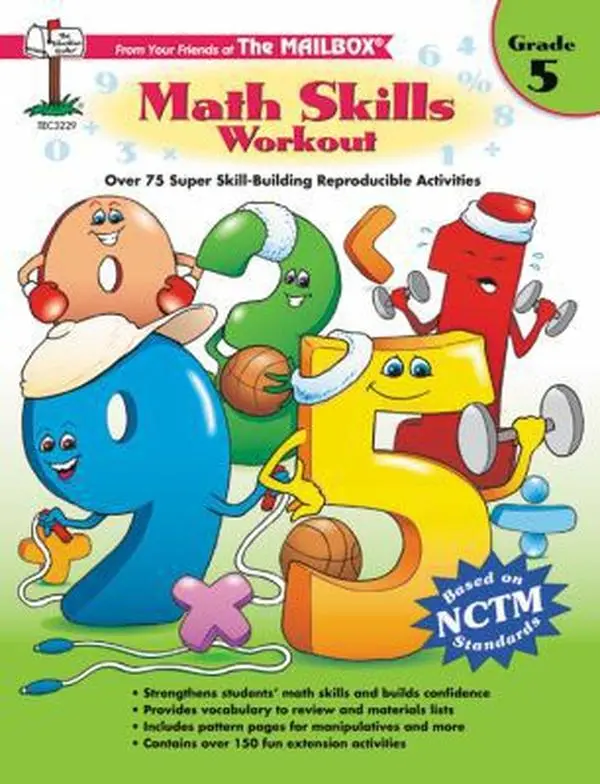 USED-Math Skills Workout / Grade 5 (Mailbox series) by Ann Snider (Paperback)
