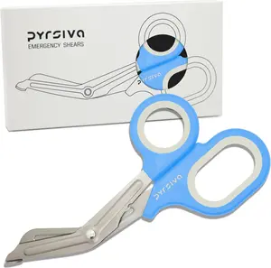 "7.5” Heavy Duty Trauma Shears for Nurses, Doctors & General Household– Multipurpose Safety Scissors, smooth Scissors for First Responders