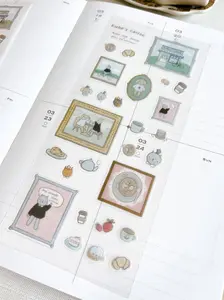 Kuboandlucy x Dana Ate Oatmeal Kubo Cafe Sticker Sheet