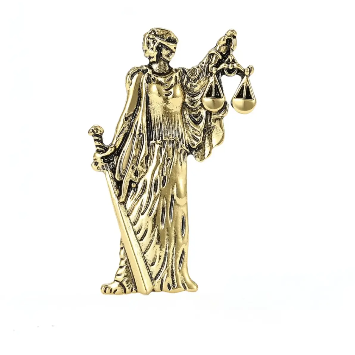 goddess brooch