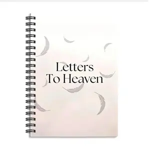 Letter to Heaven Notebook, Express Sadness Emotionally, Perfect Gift for Healing & Reflection Journal, 8.3x5.5 Inches, Ideal for Diary Writing