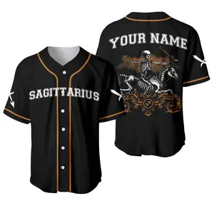 Custom Sagittarius Zodiac Baseball Jersey Shirt, Sagittarius Zodiac Shirt Sagittarius Gifts, Astrology Sweatshirt, Horoscope Shirt