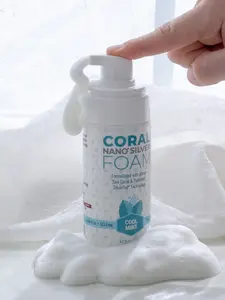 Nano Silver Foaming Mint - Natural Fluoride Free Non-Toxic Chemical Free Paraben Free Toothpaste