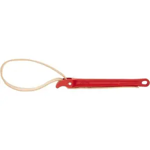 Ridgid 2" Max Pipe Capacity, 30" Long, Strap Wrench 5-1/2" Actual OD, 11-3/4" Handle Length 31345