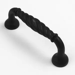 212 MAIN Traditional Look Oil Rubbed Bronze 3 In. On Center Rope Pull - Double Knuckle Door Hardware, Tools & Hardware Accessory