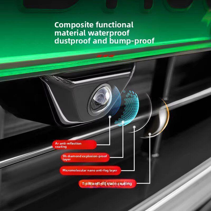 Car Camera Lens Cover 360 Degree View Rear View Mirror Protector for Vehicle Backup Camera Universal Car Styling Accessories
