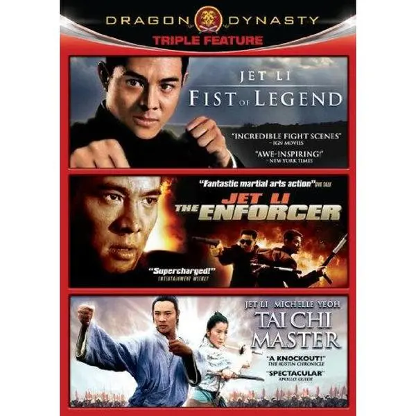 USED Book - Dragon Dynasty Triple Feature: Jet Li Collection (DVD) - english