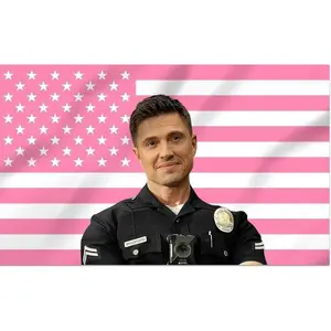 Shmbada Eric Winter Tim Bradford 3x5 Foot Decorative Flag Tapestry Outdoor Indoor, Double Stitched, Wall Hanging Room Decor