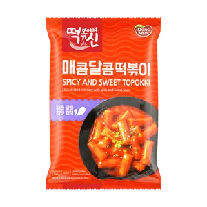 DONGWON Sweet and Spicy Tteobboki (Korean Rice Cake), Ready-to-Eat, 8.47 oz