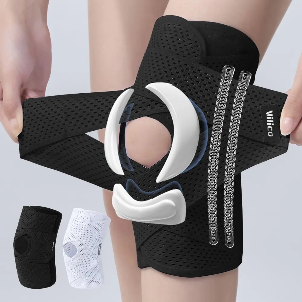 Professional sports Japanese knee pads meniscus male patella protective belt running skipping rope knee joint protective cover protective gear