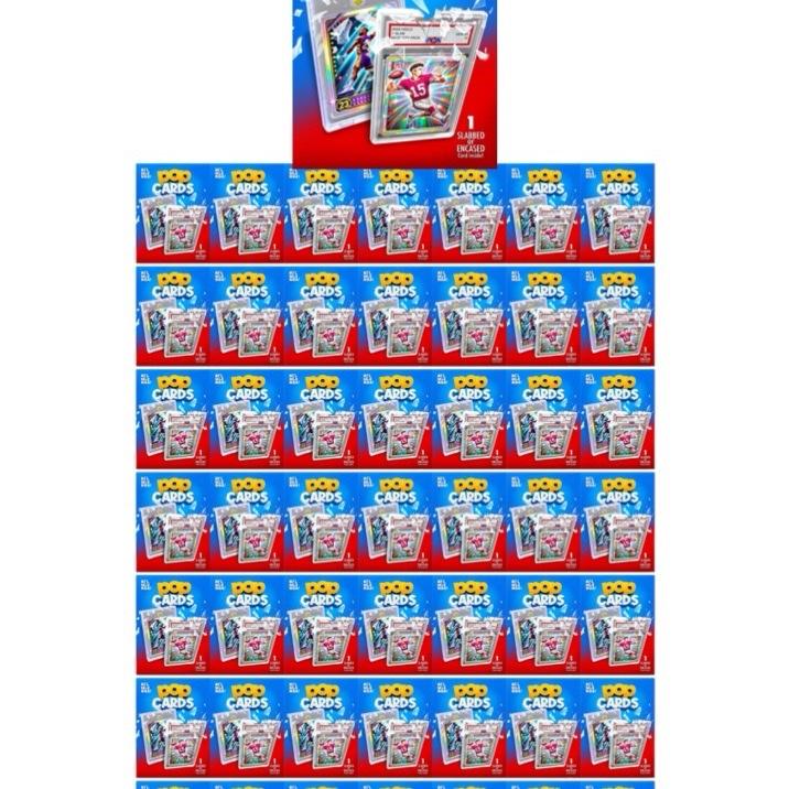 POP Cards Lite Bag (1) Graded Or Encased Card & (1) Hobby Pack Per Bag