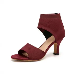 Women's fashionable open-toe high-heeled sandals, elegant solid color sandals, suitable for parties and everyday wear, suitable for women and girls, and can also be used as walking shoes.