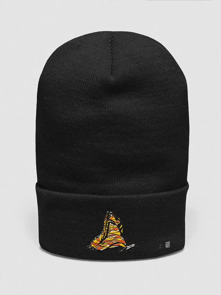 Butterfly Embroidered Beanie