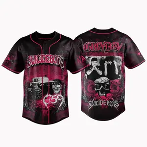Suicideboy G59 Baseball Jersey, Greyday Tour 2026 Jersey Shirt, Suicideboy Merch Shirt, Tour 2026 Shirt For Fan, Streetwear Music Shirt baseball jersey