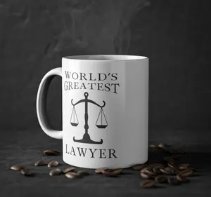 World's Greatest Lawyer Mug - Screen Accurate - BCS Replica - Fandom Memorabilia Merchandize 11 oz
