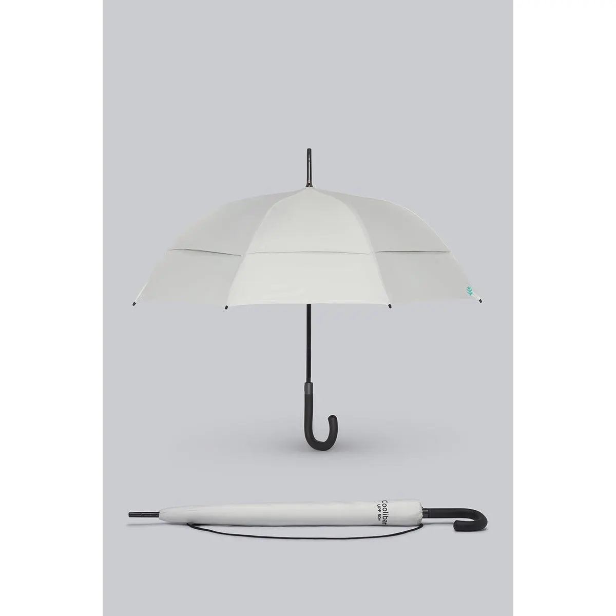 48 Inch Calotta Fashion Umbrella | Sleek Grey