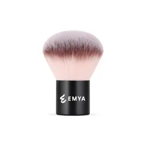 EMYA Kabuki Face & Body Brush E06 – Ultra-Soft Vegan Bristles for Powder, Foundation & Blush