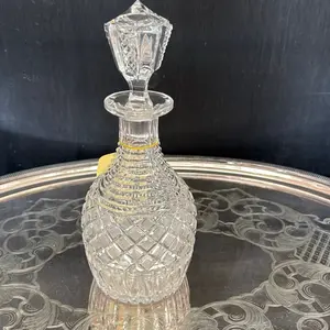 Antique Anglo-Irish Style Handcut Crystal Decanter