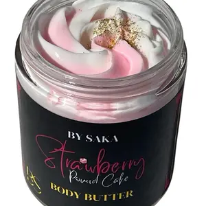 Strawberry and Pound Cake Body Butter 6oz